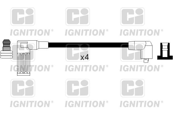 QUINTON HAZELL Комплект проводов зажигания XC1092